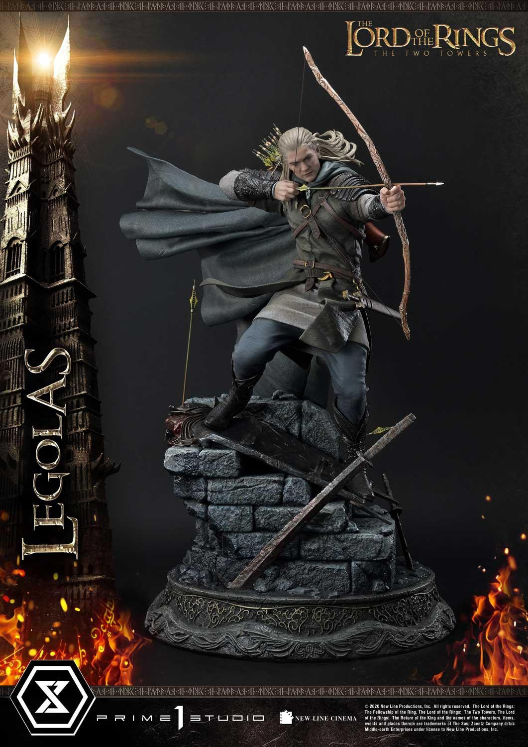 Lord of the Rings: The Two Towers - Legolas - Uruk-hai - Premium Masterline  (PMLOTR-05S) - 1/4 - Bonus Version (Prime 1 Studio) photo 46