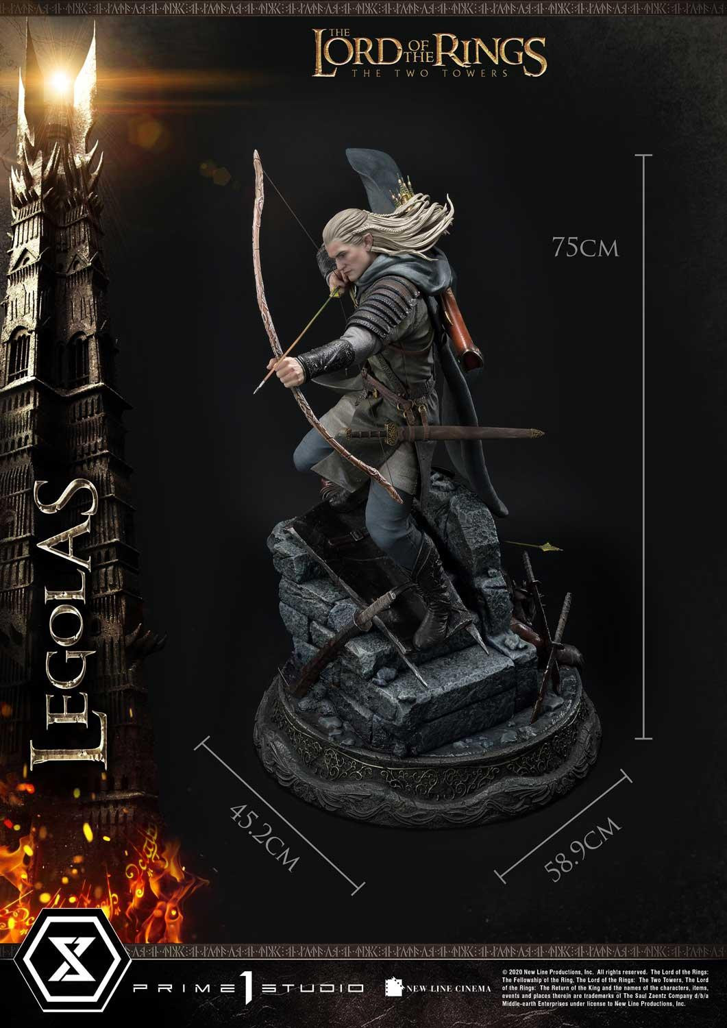 Lord of the Rings: The Two Towers - Legolas - Uruk-hai - Premium Masterline  (PMLOTR-05S) - 1/4 - Bonus Version (Prime 1 Studio) photo 47