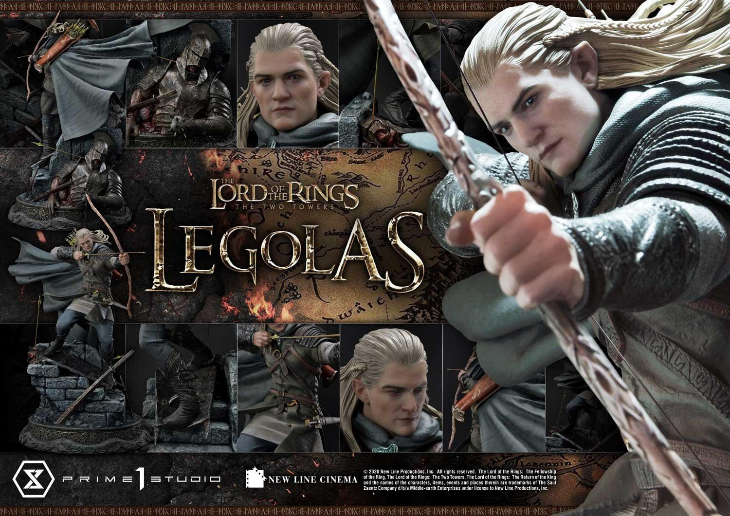 Lord of the Rings: The Two Towers - Legolas - Uruk-hai - Premium Masterline  (PMLOTR-05S) - 1/4 - Bonus Version (Prime 1 Studio) photo 48
