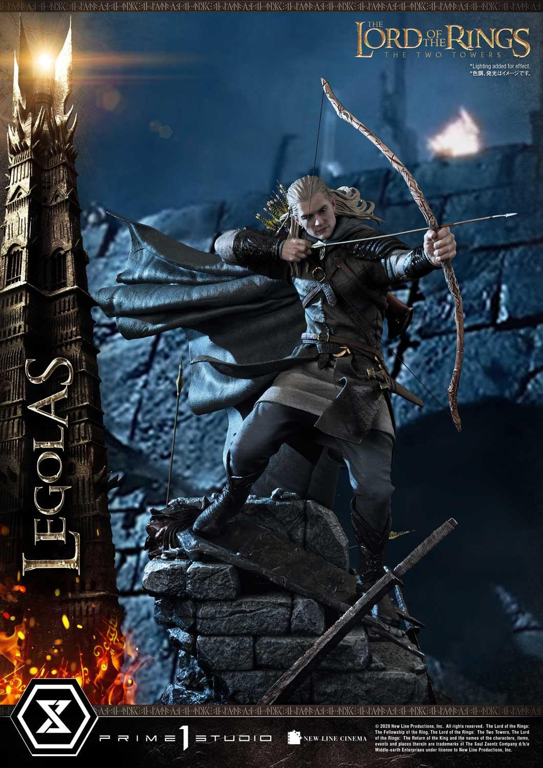 Lord of the Rings: The Two Towers - Legolas - Uruk-hai - Premium Masterline  (PMLOTR-05S) - 1/4 - Bonus Version (Prime 1 Studio) photo 49