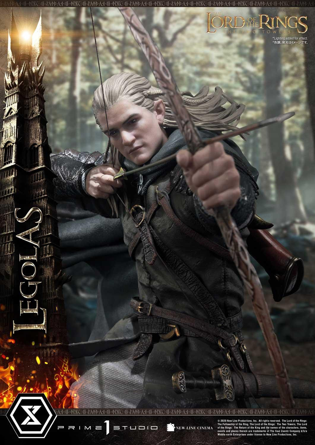 Lord of the Rings: The Two Towers - Legolas - Uruk-hai - Premium Masterline  (PMLOTR-05S) - 1/4 - Bonus Version (Prime 1 Studio) photo 50