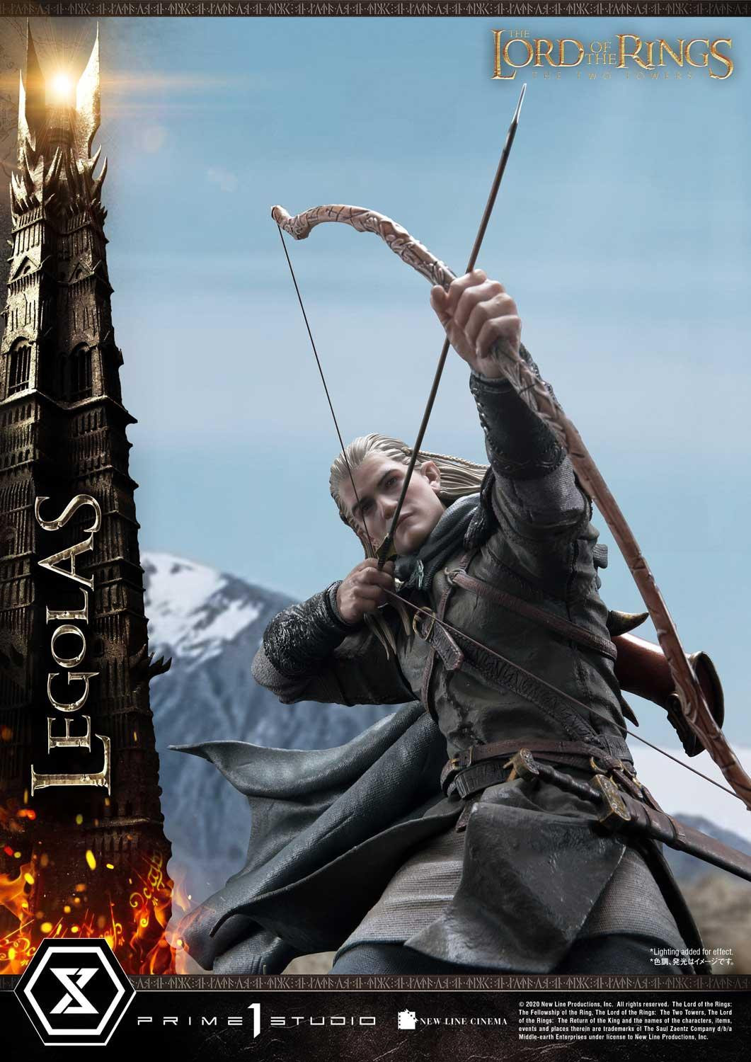 Lord of the Rings: The Two Towers - Legolas - Uruk-hai - Premium Masterline  (PMLOTR-05S) - 1/4 - Bonus Version (Prime 1 Studio) photo 54