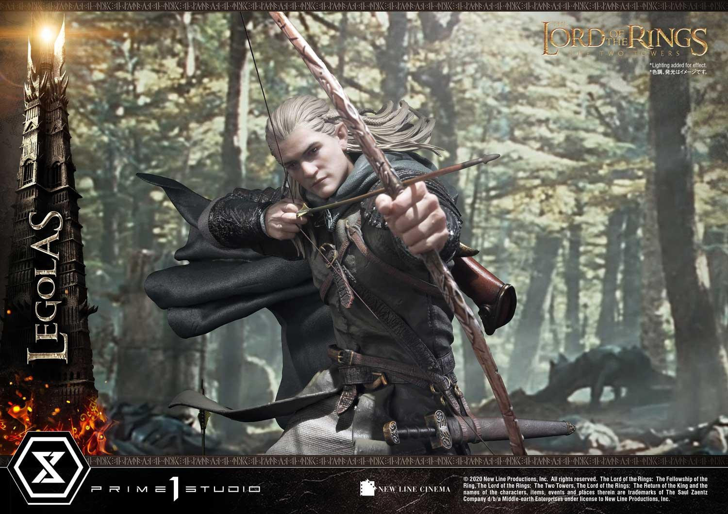 Lord of the Rings: The Two Towers - Legolas - Uruk-hai - Premium Masterline  (PMLOTR-05S) - 1/4 - Bonus Version (Prime 1 Studio) photo 55