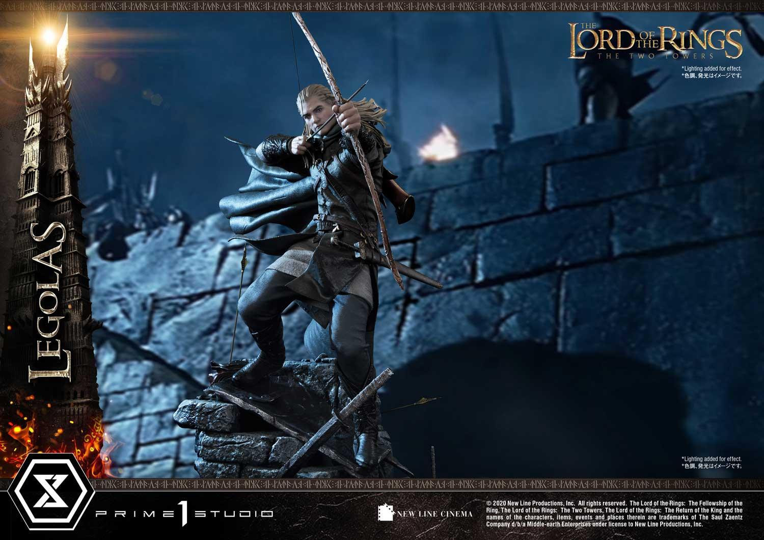 Lord of the Rings: The Two Towers - Legolas - Uruk-hai - Premium Masterline  (PMLOTR-05S) - 1/4 - Bonus Version (Prime 1 Studio) photo 56
