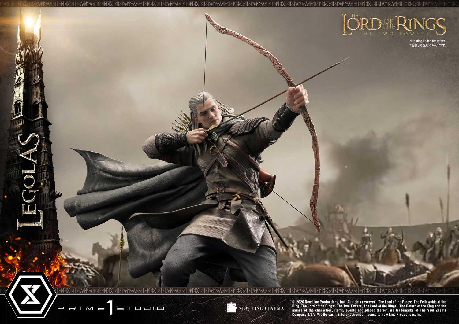 Lord of the Rings: The Two Towers - Legolas - Uruk-hai - Premium Masterline  (PMLOTR-05S) - 1/4 - Bonus Version (Prime 1 Studio) photo 57