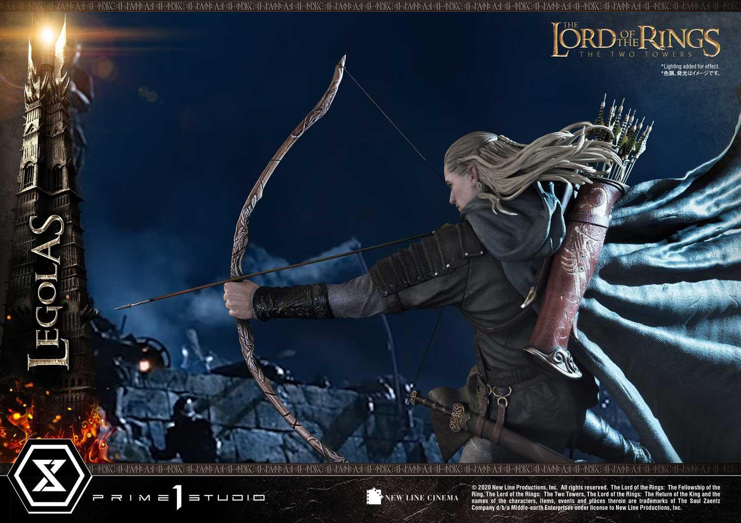 Lord of the Rings: The Two Towers - Legolas - Uruk-hai - Premium Masterline  (PMLOTR-05S) - 1/4 - Bonus Version (Prime 1 Studio) photo 58