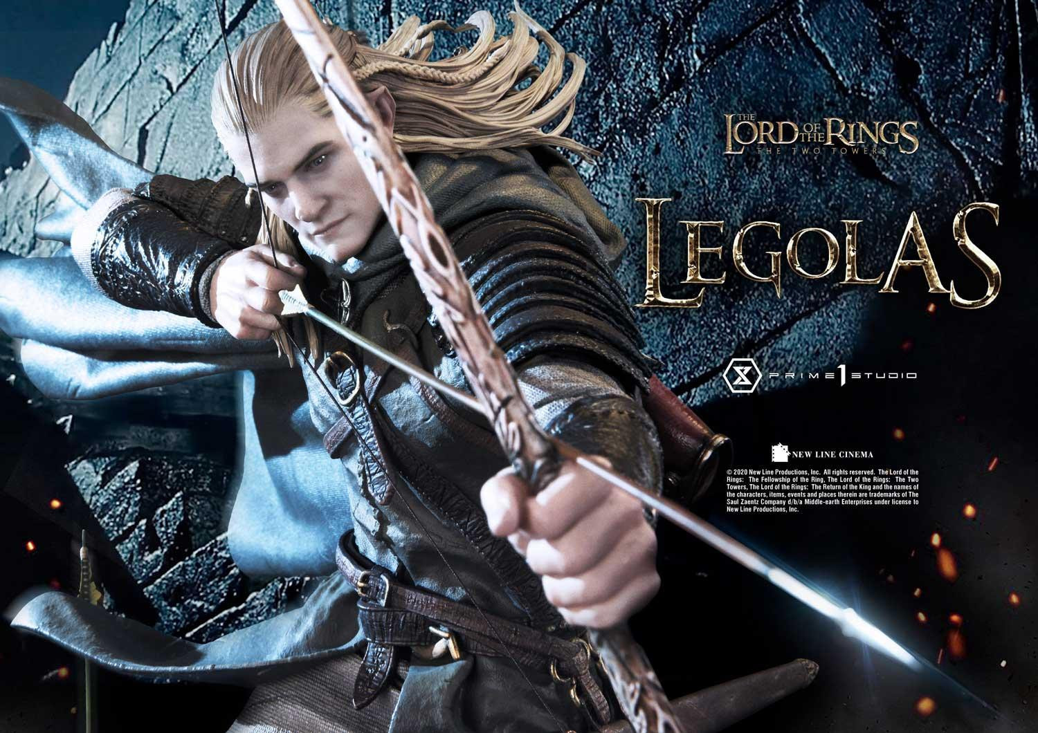Lord of the Rings: The Two Towers - Legolas - Uruk-hai - Premium Masterline  (PMLOTR-05S) - 1/4 - Bonus Version (Prime 1 Studio) photo 59