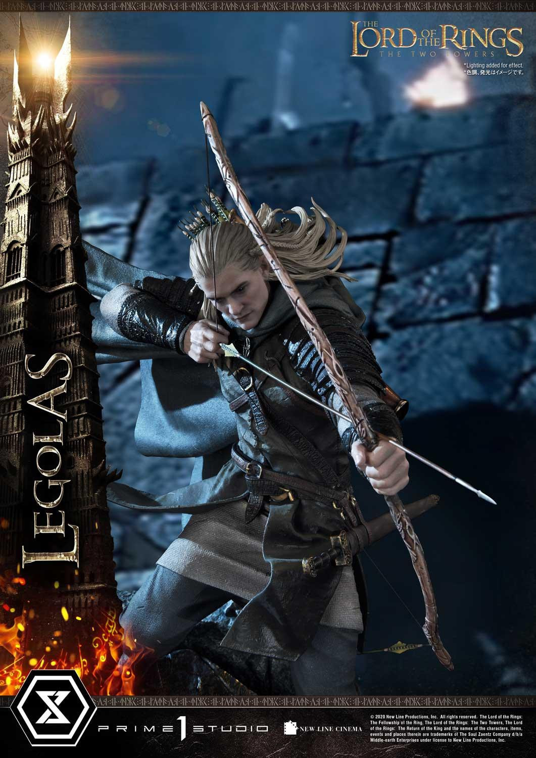Lord of the Rings: The Two Towers - Legolas - Uruk-hai - Premium Masterline  (PMLOTR-05S) - 1/4 - Bonus Version (Prime 1 Studio) photo 60