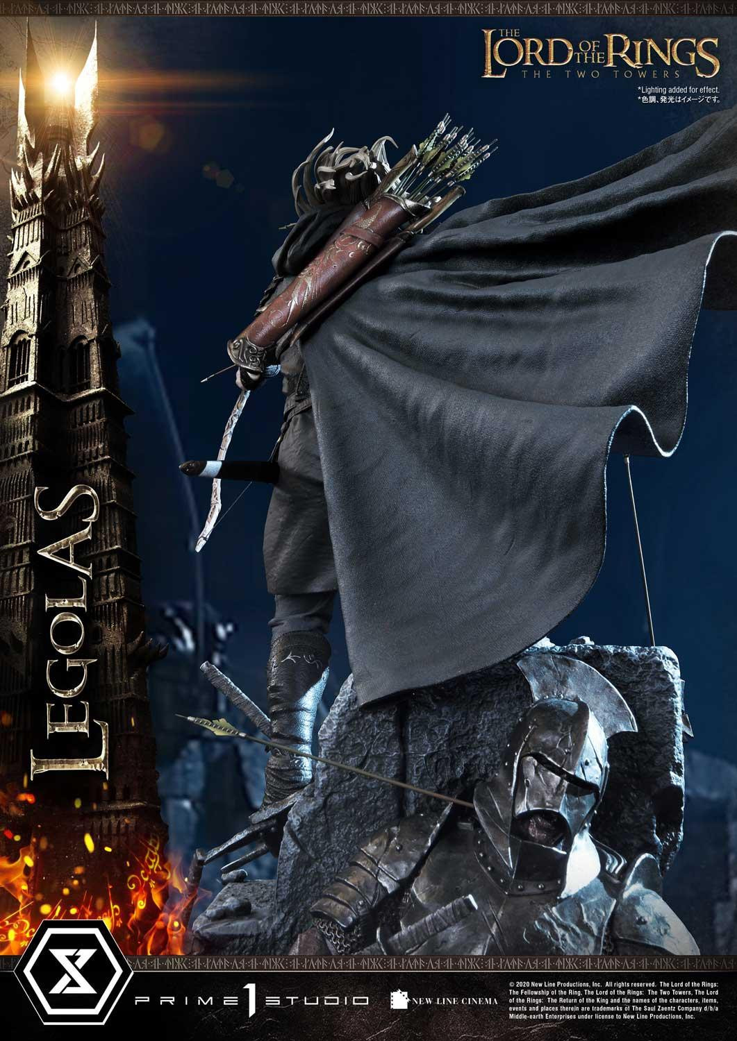 Lord of the Rings: The Two Towers - Legolas - Uruk-hai - Premium Masterline  (PMLOTR-05S) - 1/4 - Bonus Version (Prime 1 Studio) photo 61