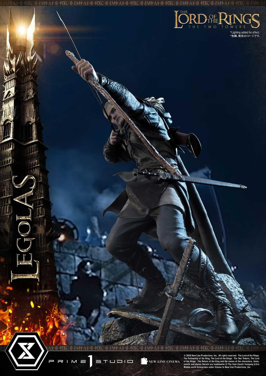 Lord of the Rings: The Two Towers - Legolas - Uruk-hai - Premium Masterline  (PMLOTR-05S) - 1/4 - Bonus Version (Prime 1 Studio) photo 62