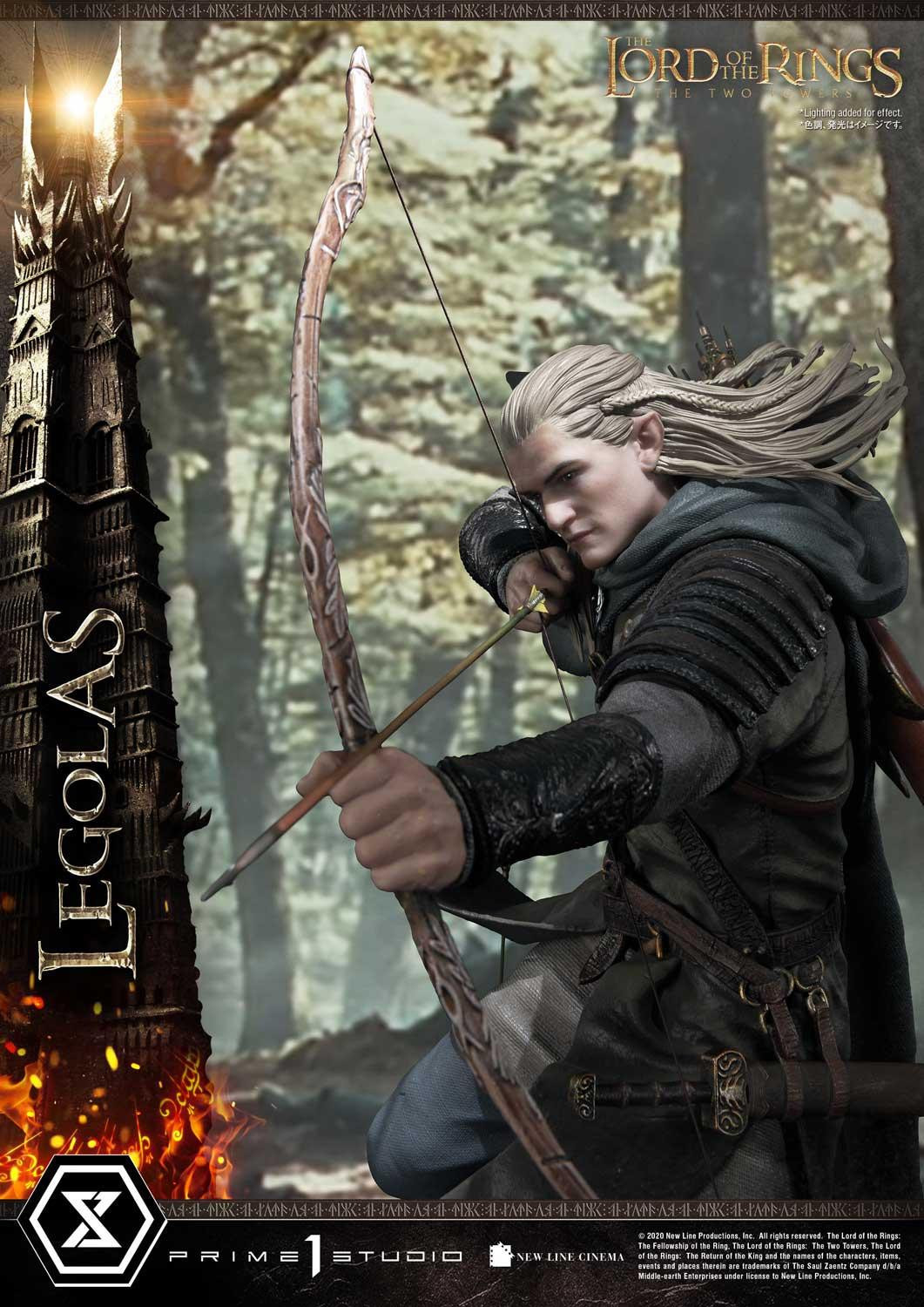 Lord of the Rings: The Two Towers - Legolas - Uruk-hai - Premium Masterline  (PMLOTR-05S) - 1/4 - Bonus Version (Prime 1 Studio) photo 63