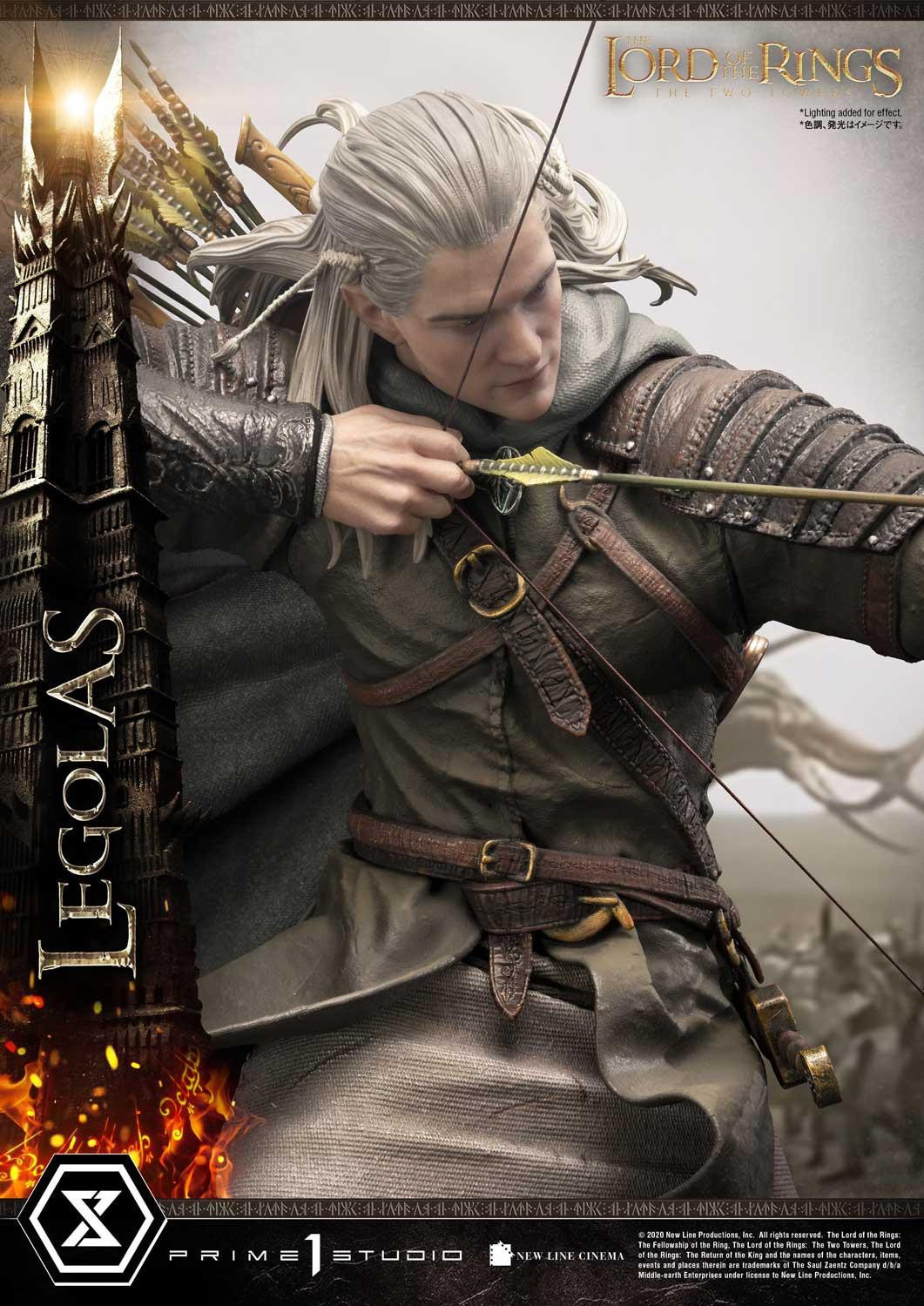 Lord of the Rings: The Two Towers - Legolas - Uruk-hai - Premium Masterline  (PMLOTR-05S) - 1/4 - Bonus Version (Prime 1 Studio) photo 64