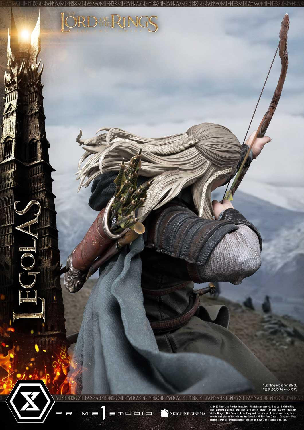 Lord of the Rings: The Two Towers - Legolas - Uruk-hai - Premium Masterline  (PMLOTR-05S) - 1/4 - Bonus Version (Prime 1 Studio) photo 65