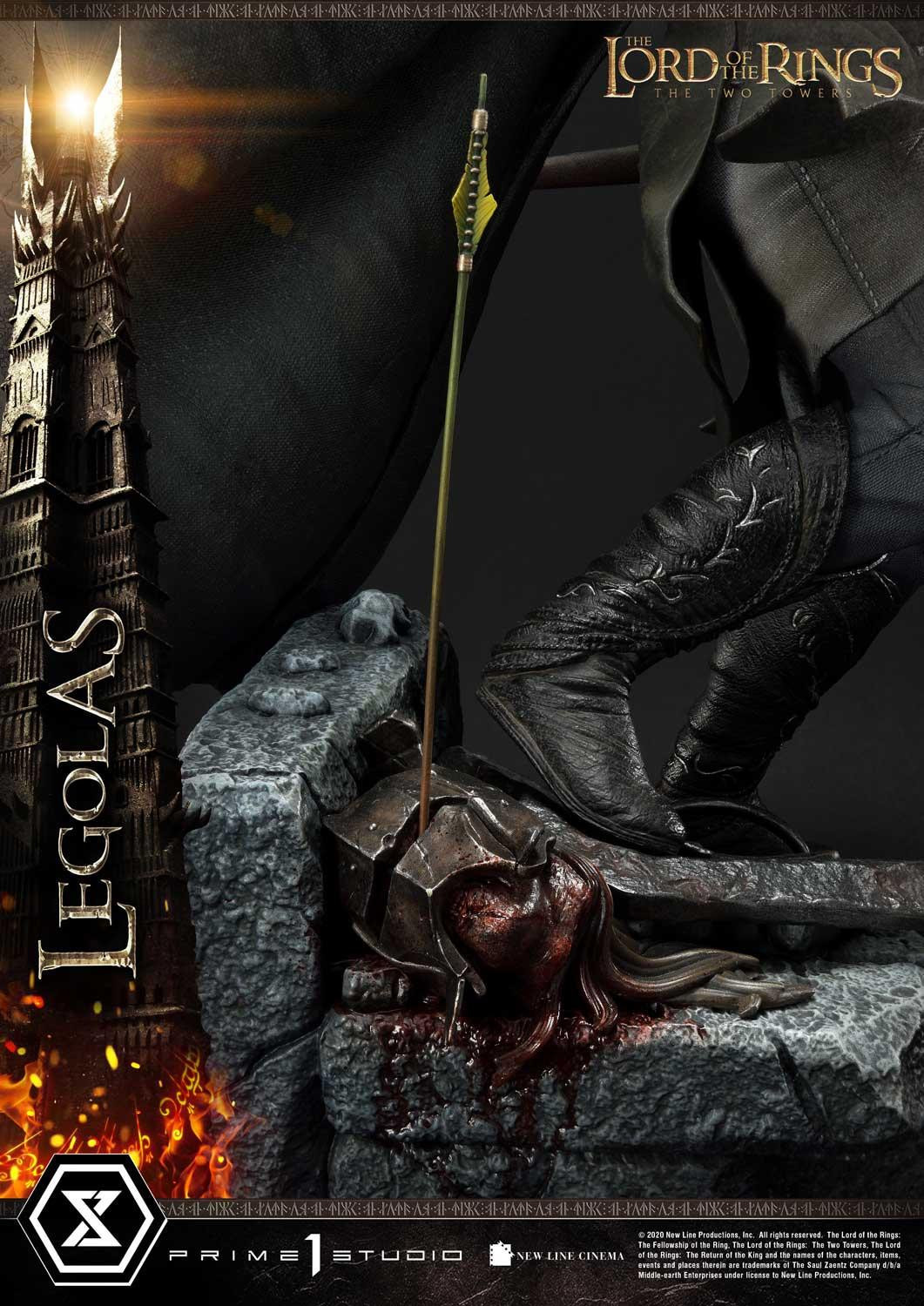 Lord of the Rings: The Two Towers - Legolas - Uruk-hai - Premium Masterline  (PMLOTR-05S) - 1/4 - Bonus Version (Prime 1 Studio) photo 66