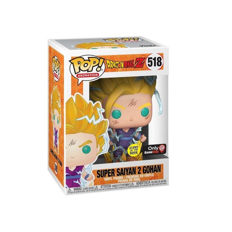 Dragon Ball Z - Son Gohan SSJ2 - POP! & Tee - POP! Animation  (518) - POP! Vinyl - Glows in the Dark (Funko Toys) photo 2