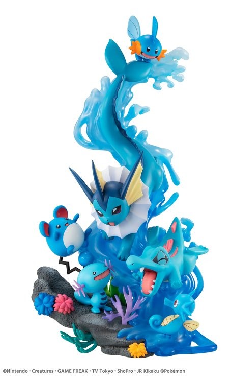 Pocket Monsters - Maril - Mizugorou - Showers - Tattu - Upah - Waninoko - G.E.M. EX - Mizu Type Dive to Blue (MegaHouse) photo 2