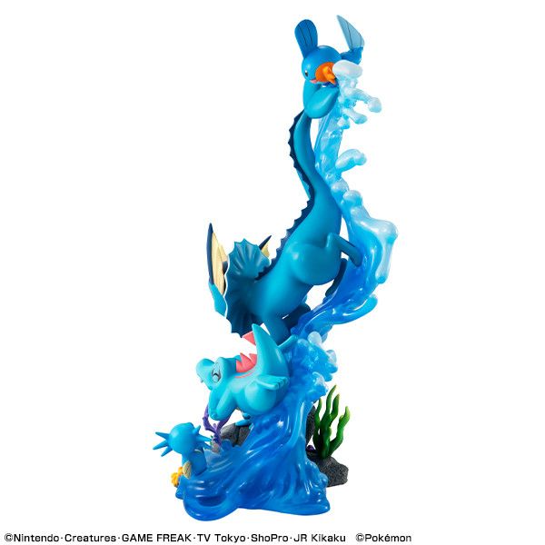 Pocket Monsters - Maril - Mizugorou - Showers - Tattu - Upah - Waninoko - G.E.M. EX - Mizu Type Dive to Blue (MegaHouse) photo 3