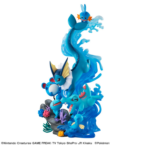 Pocket Monsters - Maril - Mizugorou - Showers - Tattu - Upah - Waninoko - G.E.M. EX - Mizu Type Dive to Blue (MegaHouse) photo 4