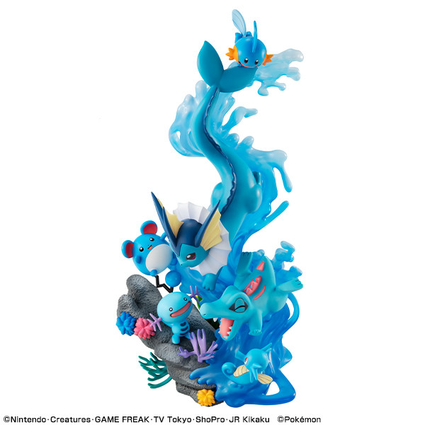 Pocket Monsters - Maril - Mizugorou - Showers - Tattu - Upah - Waninoko - G.E.M. EX - Mizu Type Dive to Blue (MegaHouse) photo 5