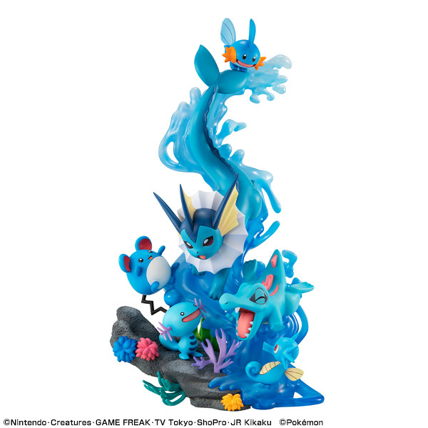 Pocket Monsters - Maril - Mizugorou - Showers - Tattu - Upah - Waninoko - G.E.M. EX - Mizu Type Dive to Blue (MegaHouse) photo 6