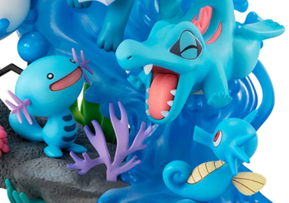 Pocket Monsters - Maril - Mizugorou - Showers - Tattu - Upah - Waninoko - G.E.M. EX - Mizu Type Dive to Blue (MegaHouse) photo 7
