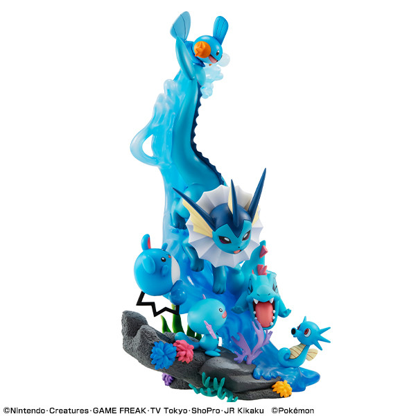 Pocket Monsters - Maril - Mizugorou - Showers - Tattu - Upah - Waninoko - G.E.M. EX - Mizu Type Dive to Blue (MegaHouse) photo 11