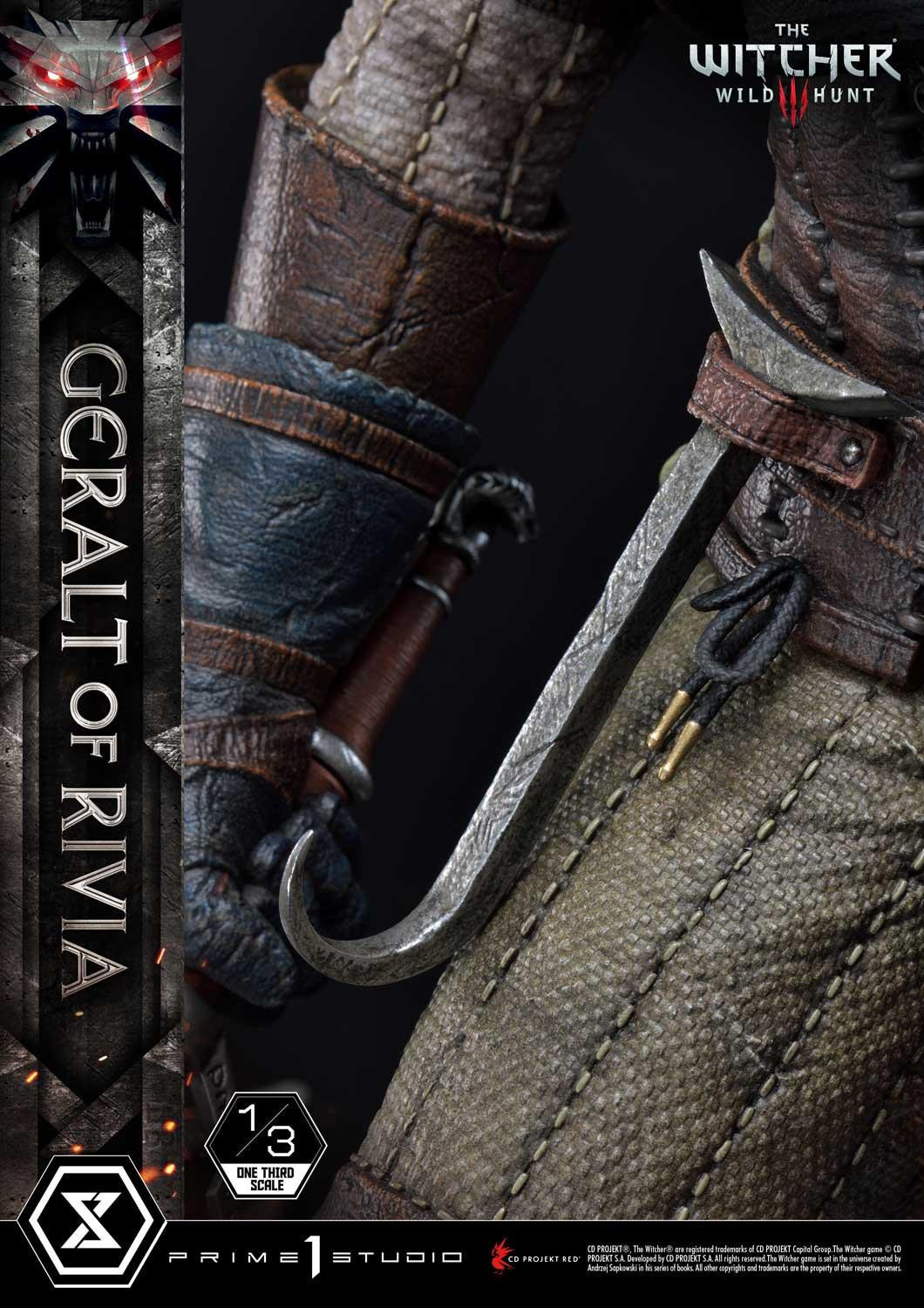 The Witcher 3: Wild Hunt - Geralt - Museum Masterline Series  (MMW3-01) - 1/3 (Prime 1 Studio) photo 6