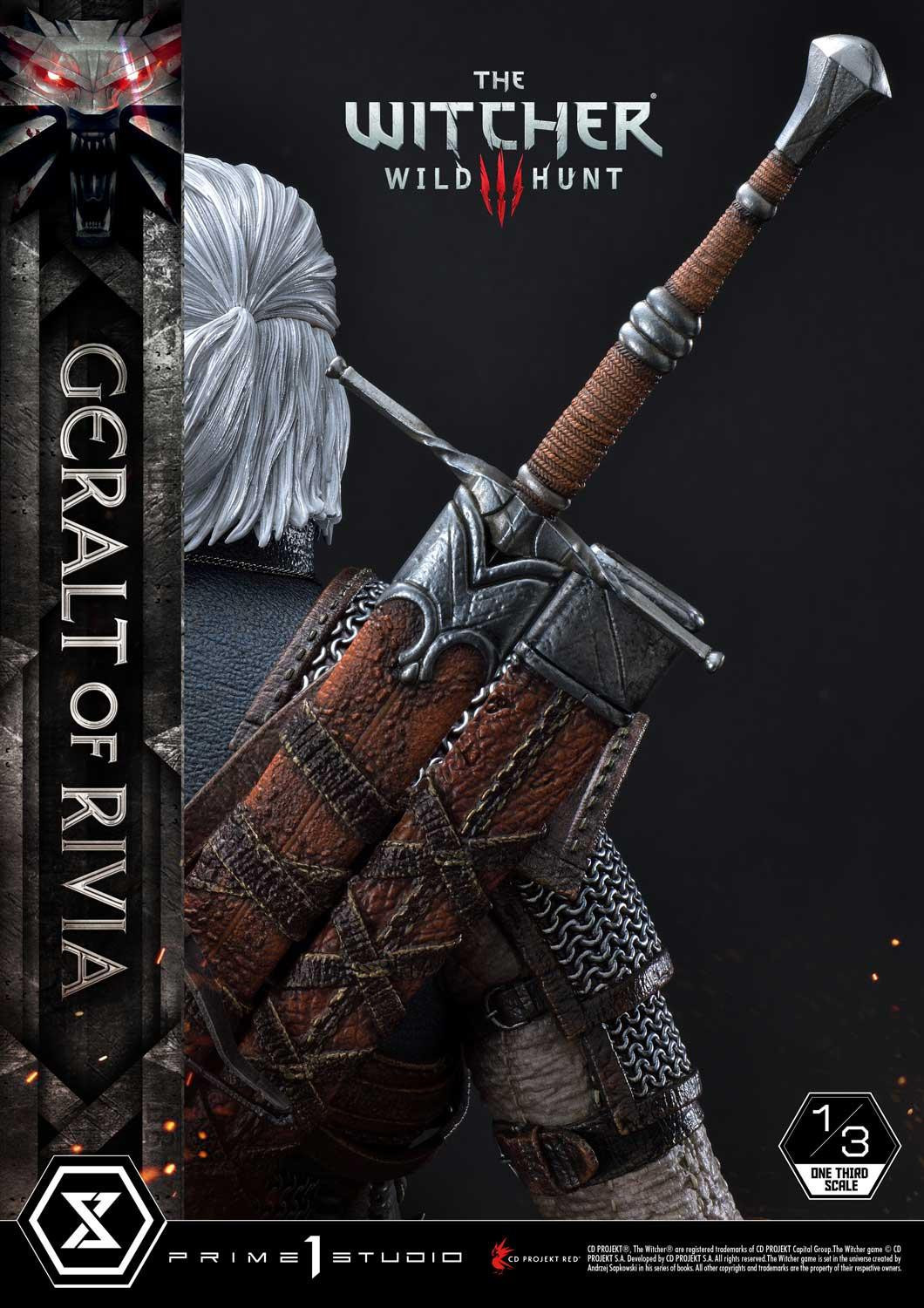 The Witcher 3: Wild Hunt - Geralt - Museum Masterline Series  (MMW3-01) - 1/3 (Prime 1 Studio) photo 7