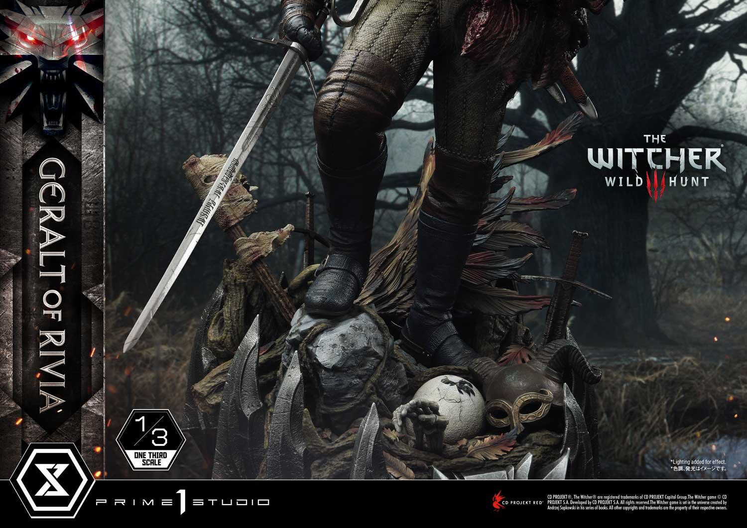 The Witcher 3: Wild Hunt - Geralt - Museum Masterline Series  (MMW3-01) - 1/3 (Prime 1 Studio) photo 9