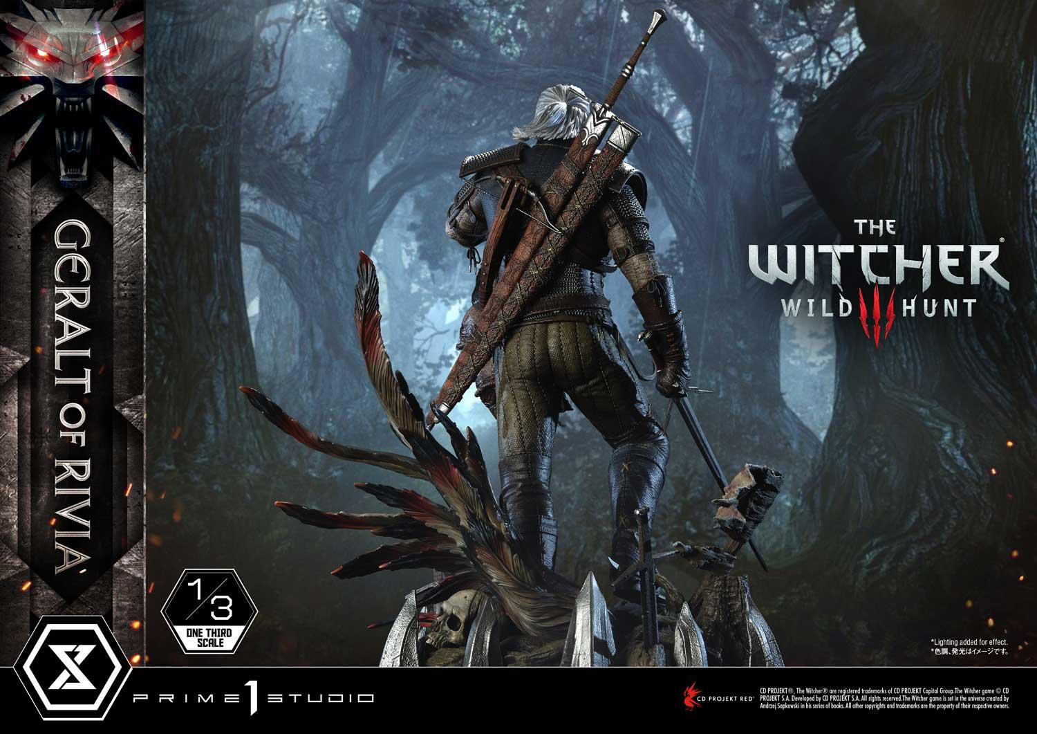 The Witcher 3: Wild Hunt - Geralt - Museum Masterline Series  (MMW3-01) - 1/3 (Prime 1 Studio) photo 11