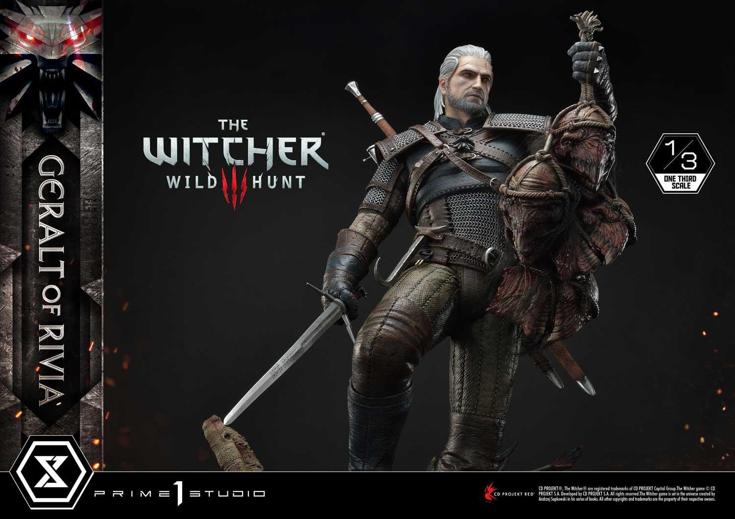 The Witcher 3: Wild Hunt - Geralt - Museum Masterline Series  (MMW3-01) - 1/3 (Prime 1 Studio) photo 12
