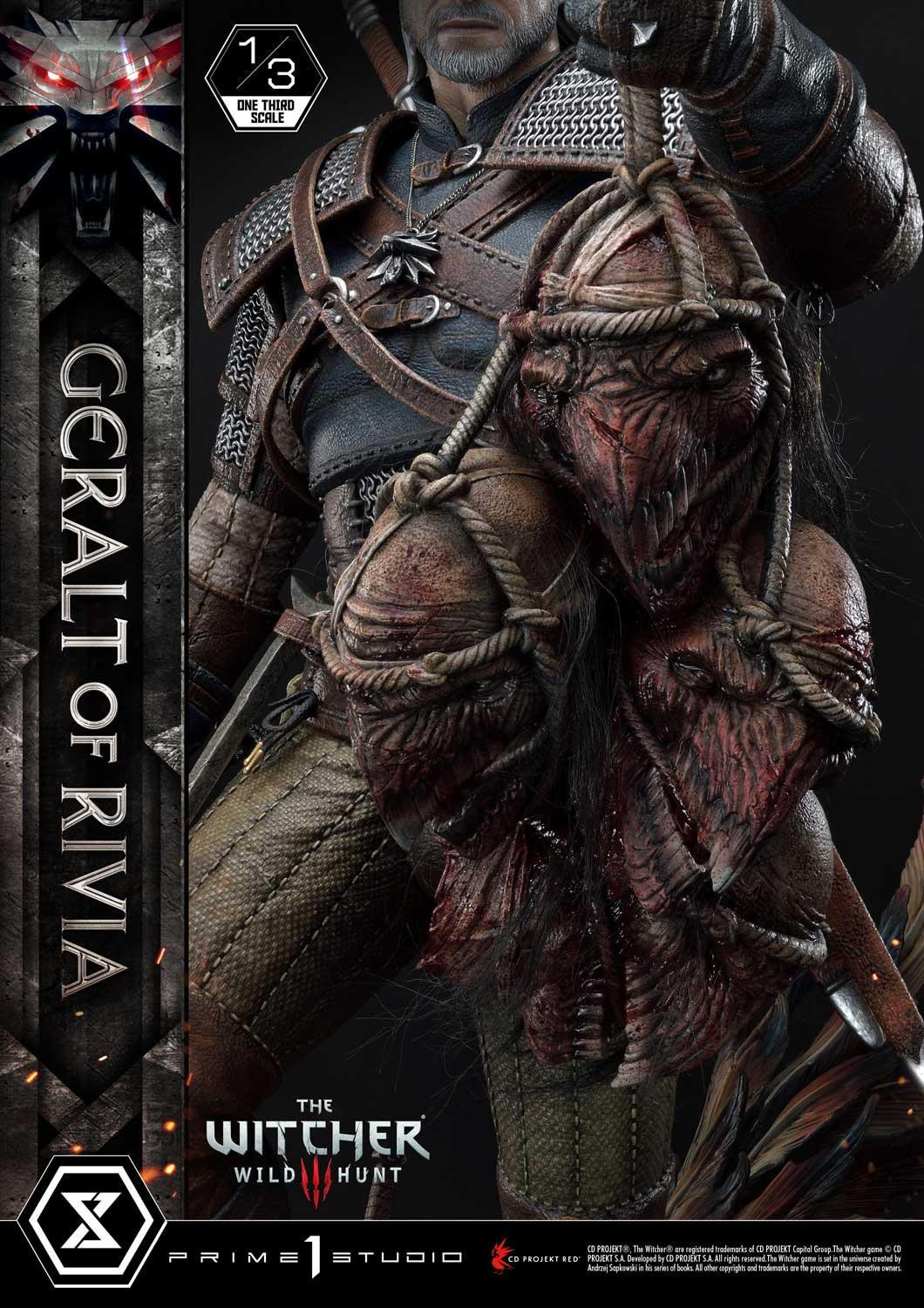 The Witcher 3: Wild Hunt - Geralt - Museum Masterline Series  (MMW3-01) - 1/3 (Prime 1 Studio) photo 13