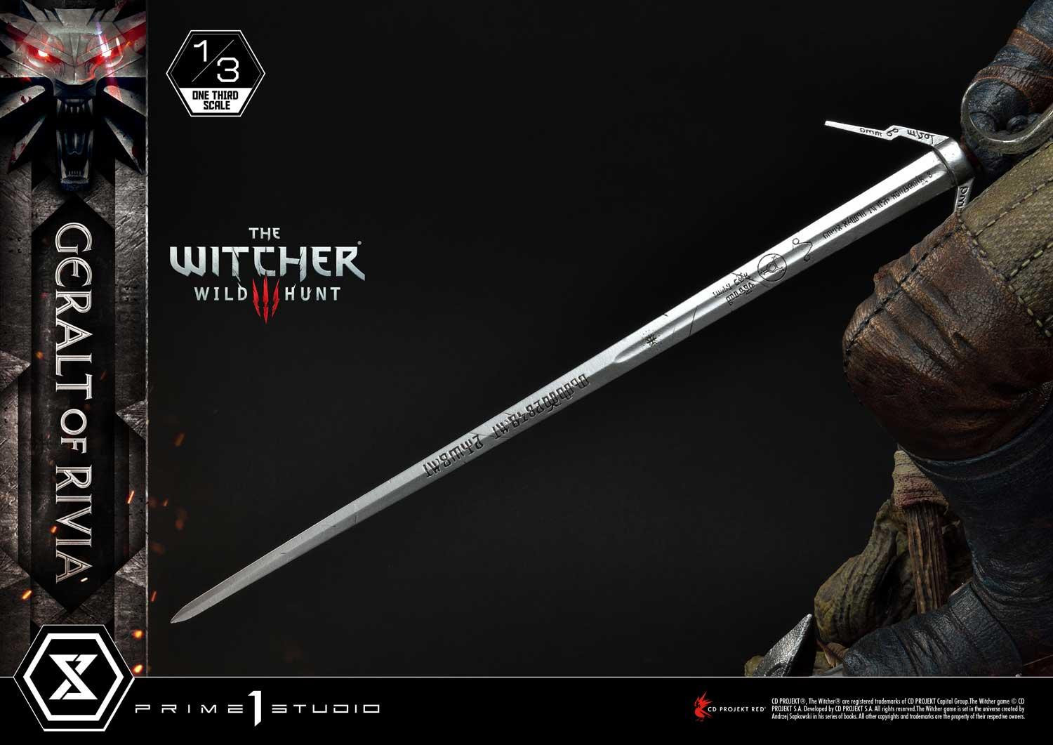 The Witcher 3: Wild Hunt - Geralt - Museum Masterline Series  (MMW3-01) - 1/3 (Prime 1 Studio) photo 18