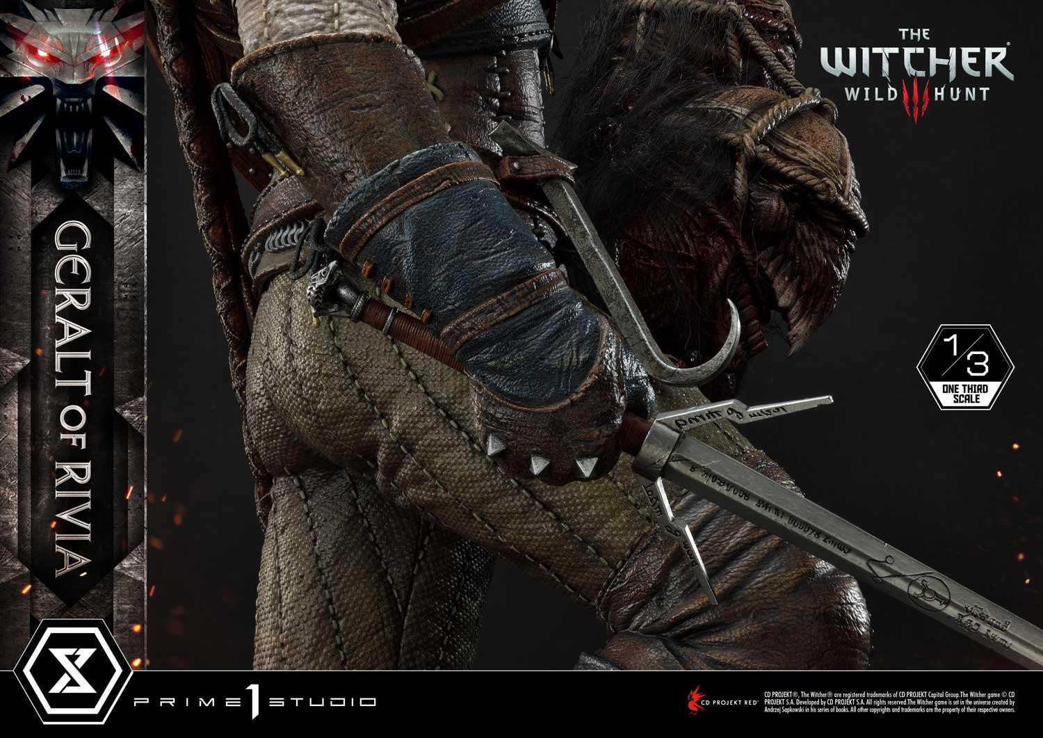 The Witcher 3: Wild Hunt - Geralt - Museum Masterline Series  (MMW3-01) - 1/3 (Prime 1 Studio) photo 21