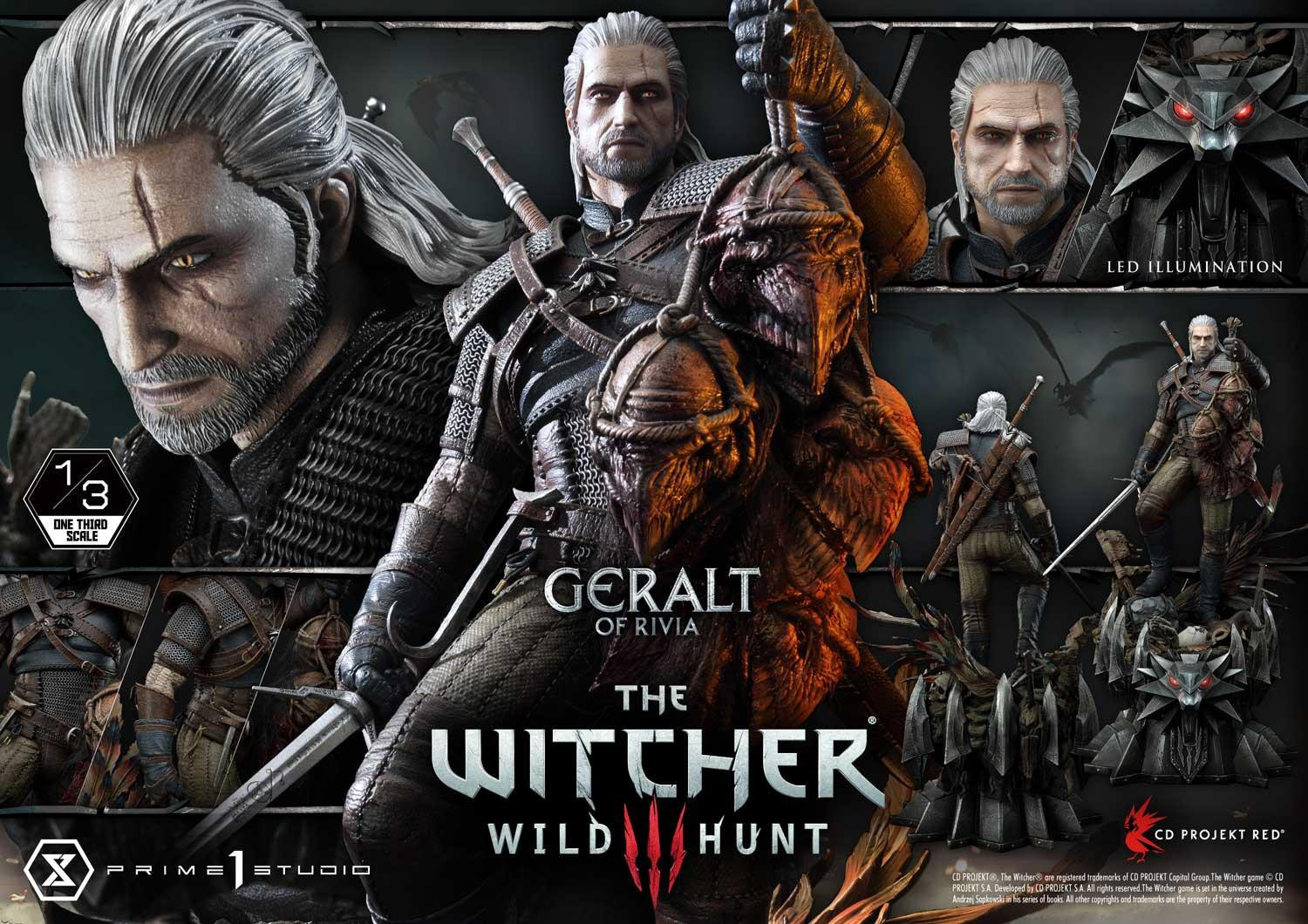 The Witcher 3: Wild Hunt - Geralt - Museum Masterline Series  (MMW3-01) - 1/3 (Prime 1 Studio) photo 26