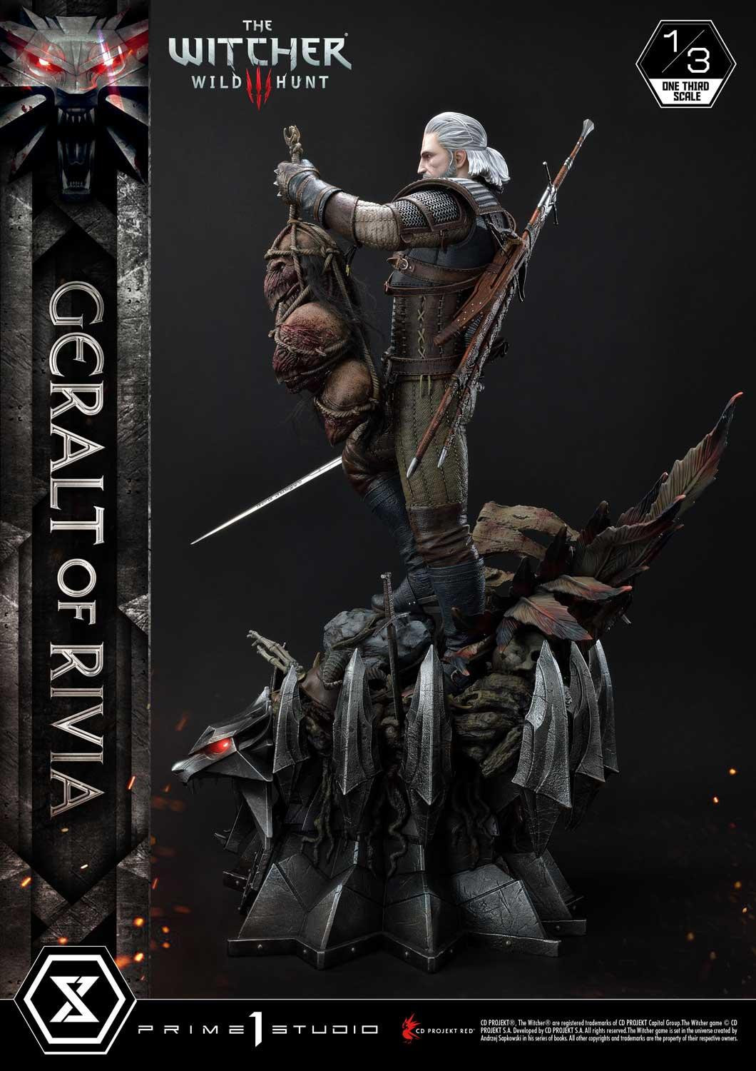 The Witcher 3: Wild Hunt - Geralt - Museum Masterline Series  (MMW3-01) - 1/3 (Prime 1 Studio) photo 29
