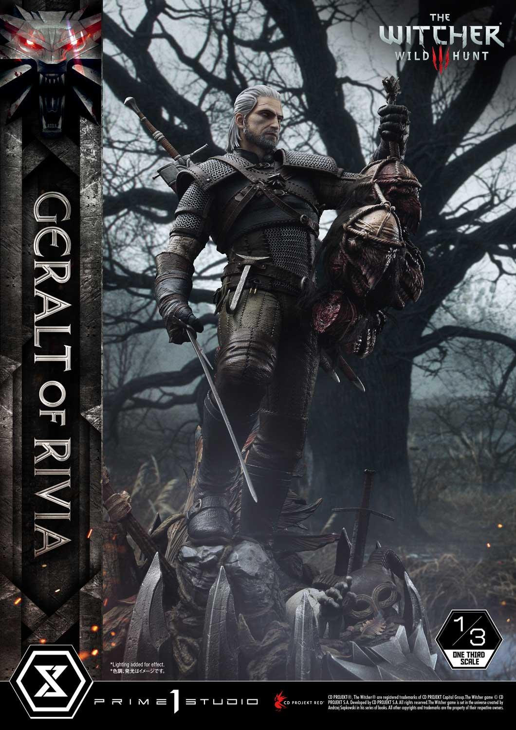 The Witcher 3: Wild Hunt - Geralt - Museum Masterline Series  (MMW3-01) - 1/3 (Prime 1 Studio) photo 34