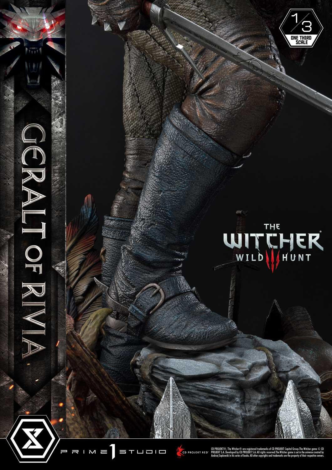 The Witcher 3: Wild Hunt - Geralt - Museum Masterline Series  (MMW3-01) - 1/3 (Prime 1 Studio) photo 35