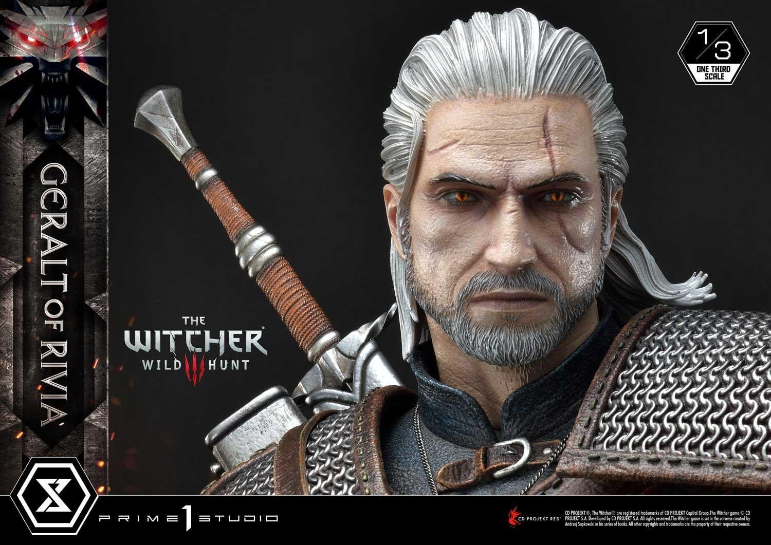 The Witcher 3: Wild Hunt - Geralt - Museum Masterline Series  (MMW3-01) - 1/3 (Prime 1 Studio) photo 37