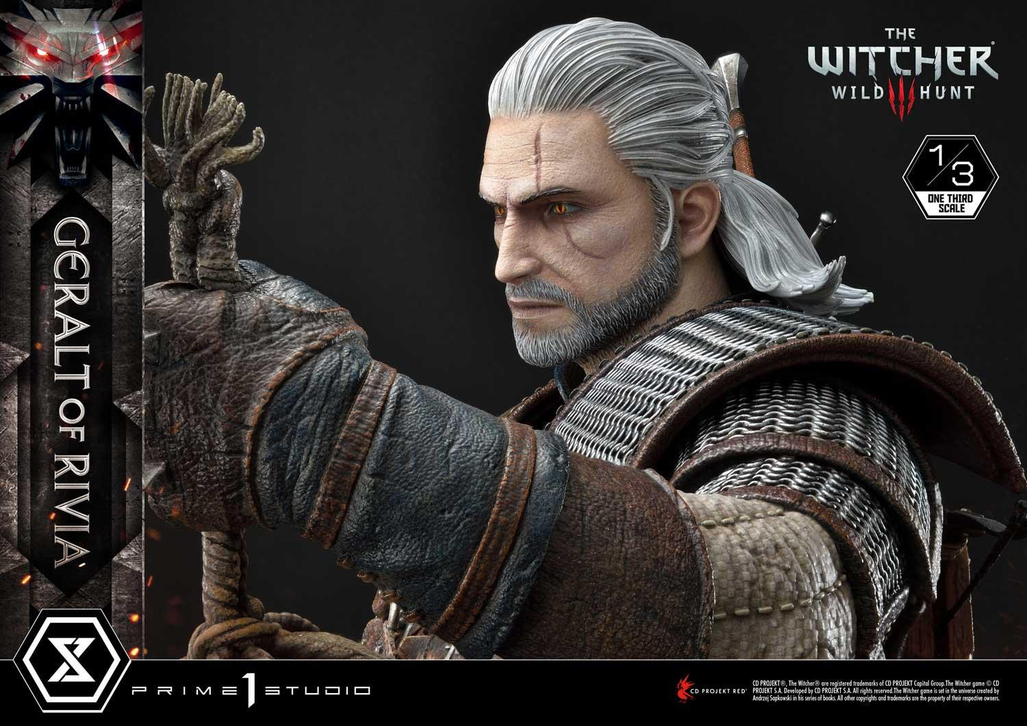 The Witcher 3: Wild Hunt - Geralt - Museum Masterline Series  (MMW3-01) - 1/3 (Prime 1 Studio) photo 38