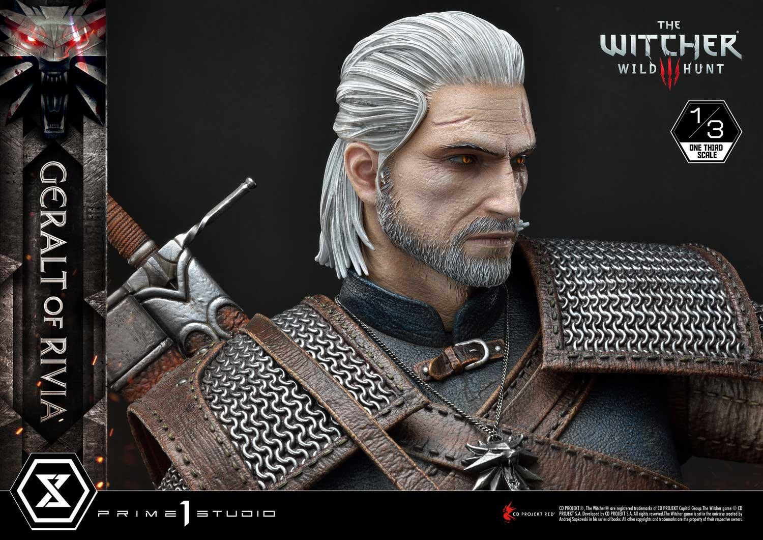 The Witcher 3: Wild Hunt - Geralt - Museum Masterline Series  (MMW3-01) - 1/3 (Prime 1 Studio) photo 39