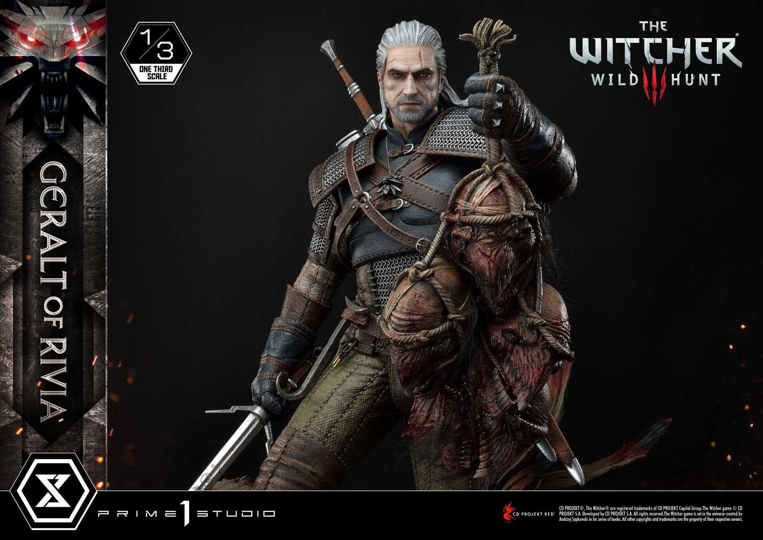 The Witcher 3: Wild Hunt - Geralt - Museum Masterline Series  (MMW3-01) - 1/3 (Prime 1 Studio) photo 40