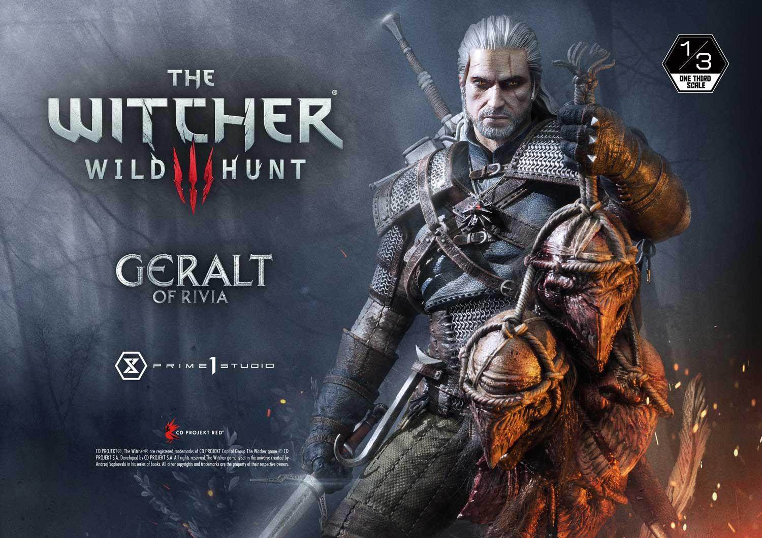 The Witcher 3: Wild Hunt - Geralt - Museum Masterline Series  (MMW3-01) - 1/3 (Prime 1 Studio) photo 41