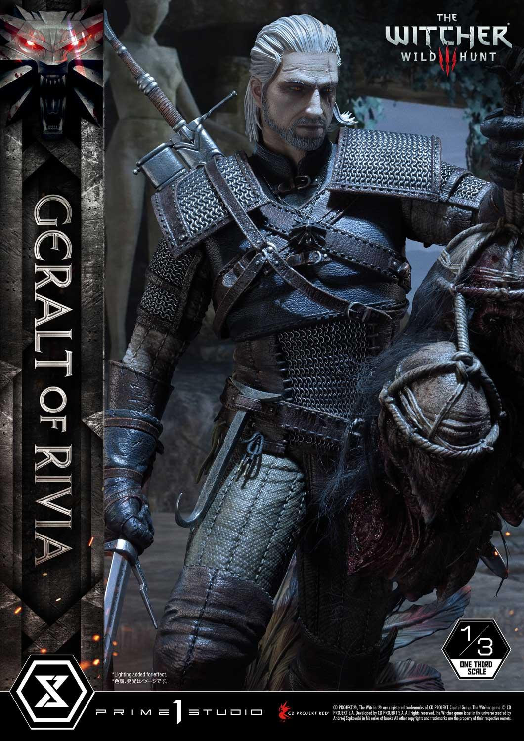 The Witcher 3: Wild Hunt - Geralt - Museum Masterline Series  (MMW3-01) - 1/3 (Prime 1 Studio) photo 42