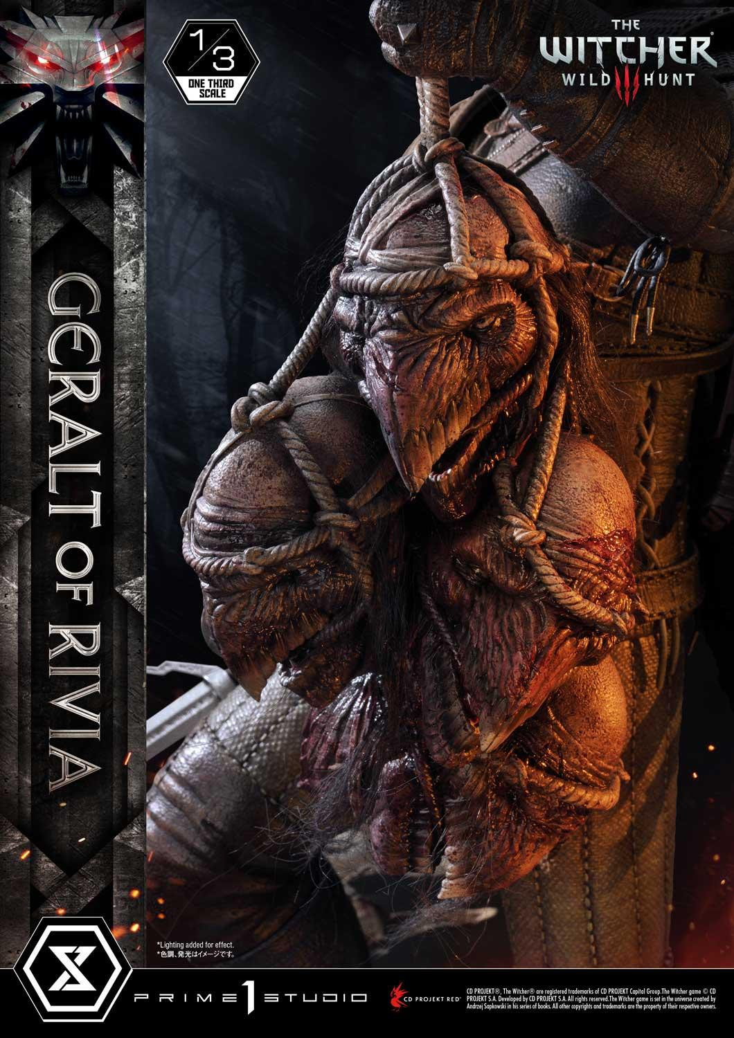 The Witcher 3: Wild Hunt - Geralt - Museum Masterline Series  (MMW3-01) - 1/3 (Prime 1 Studio) photo 43