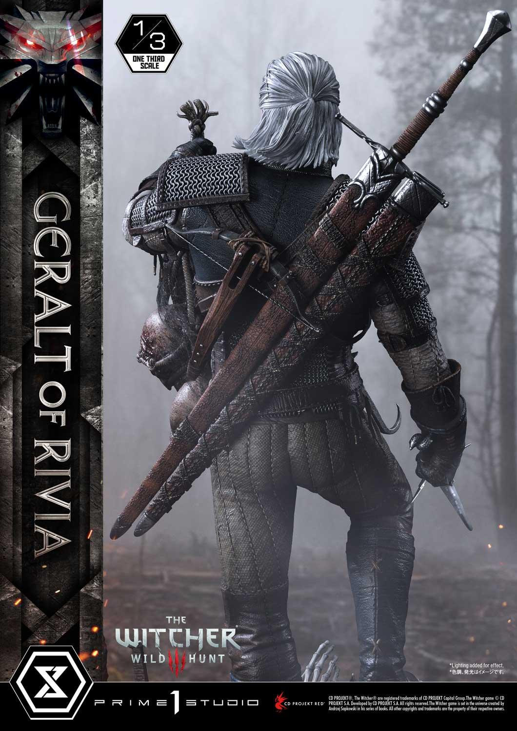 The Witcher 3: Wild Hunt - Geralt - Museum Masterline Series  (MMW3-01) - 1/3 (Prime 1 Studio) photo 44