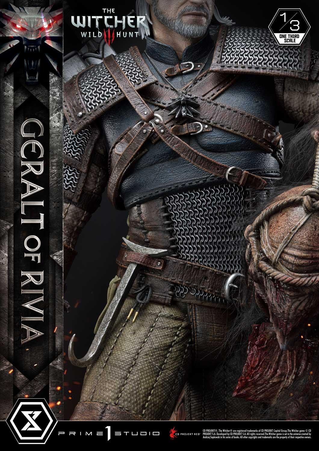 The Witcher 3: Wild Hunt - Geralt - Museum Masterline Series  (MMW3-01) - 1/3 (Prime 1 Studio) photo 45
