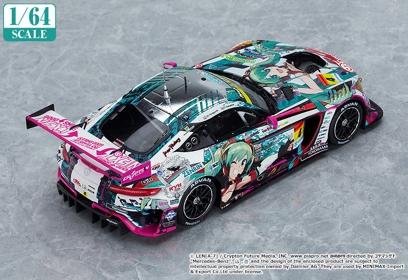 Good Smile Racing - Hatsune Miku - Itasha - 1/64 - AMG 2020 Super GT Ver. (Good Smile Company, GOOD SMILE Racing) photo 2