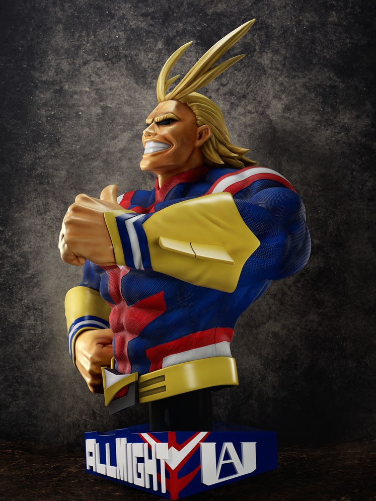 Boku no Hero Academia - All Might - Bust - F:Nex - 1/1 (FuRyu, Takara Tomy) photo 2