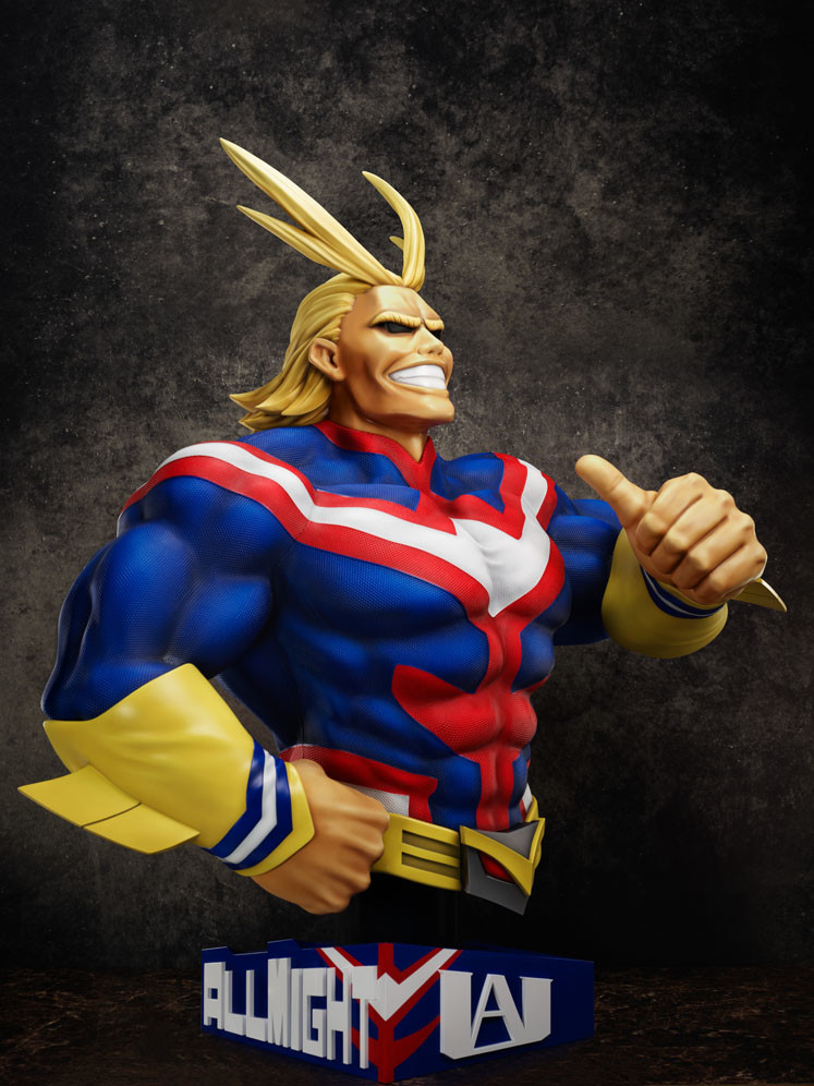 Boku no Hero Academia - All Might - Bust - F:Nex - 1/1 (FuRyu, Takara Tomy) photo 3